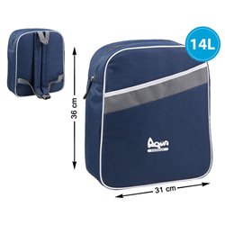 BOLSA NEVERA 31X13X36CM AZUL