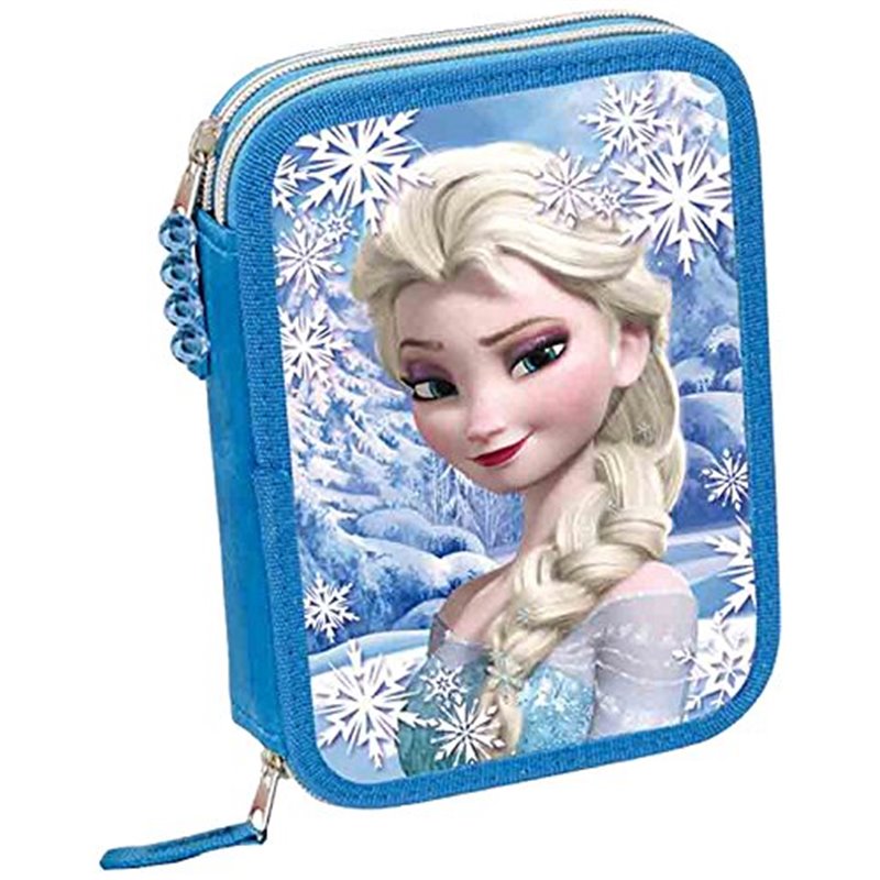 Plumier doble frozen 12 piezas