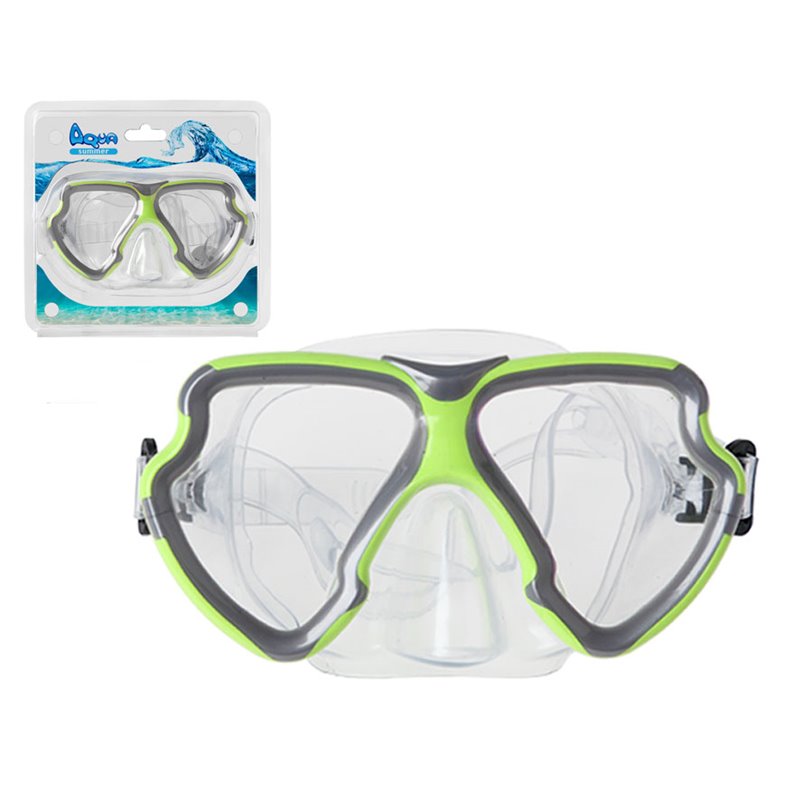 GAFAS BUCEO 20X17X4CM PVC GRIS ADULTO