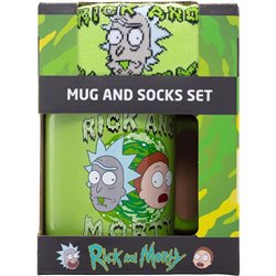 Set Taza y Calcetines Rick & Morty