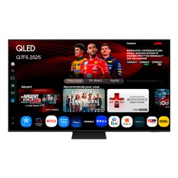 TV SAMSUNG, 55 PULGADAS, TQ55Q7F5AU, 139,7 CM, 3840 X 2160 PIXELES, QLED, SMART TV, WIFI, NEGRO