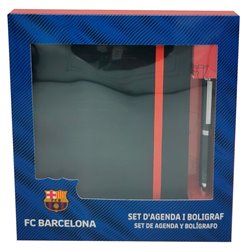 Set agenda + boligrafo FC Barcelona