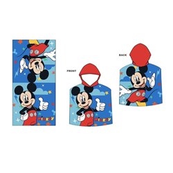 Poncho toalla Mickey Disney microfibra
