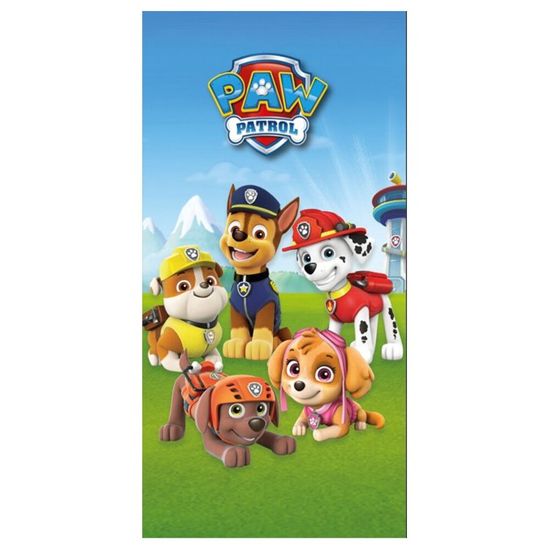 Toalla Patrulla Canina Paw Patrol microfibra
