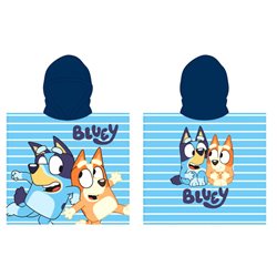 Poncho toalla Bluey microfibra