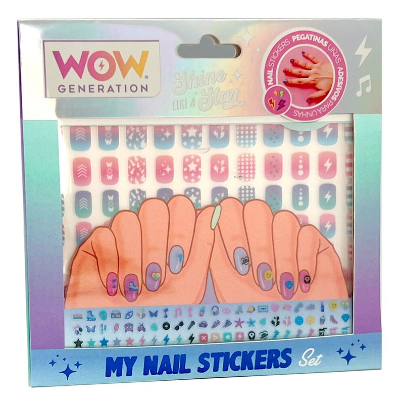 Pegatinas uñas Wow Generation