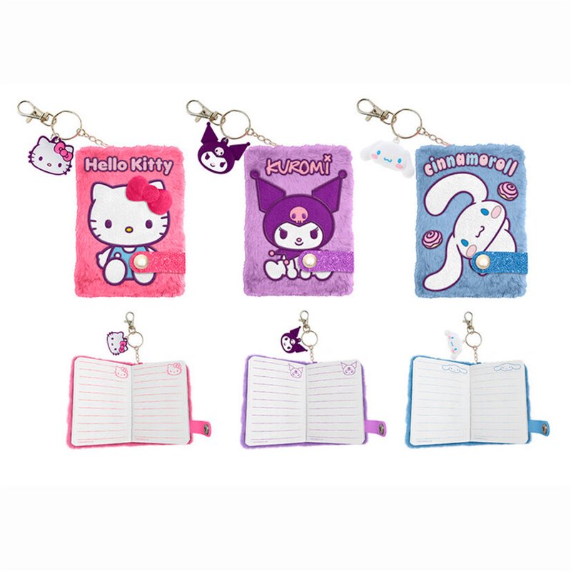 Cuaderno A7 peluche Hello Kitty and Friends surtido