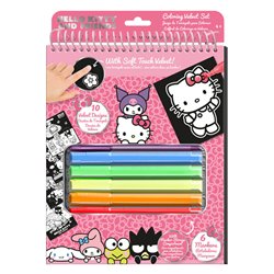 Libreta + rotuladores Hello Kitty and Friends