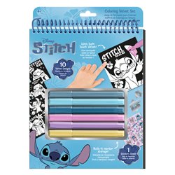 Libreta + rotuladores Stitch Disney