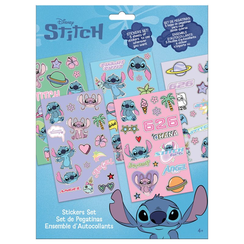 Set pegatinas Stitch Disney