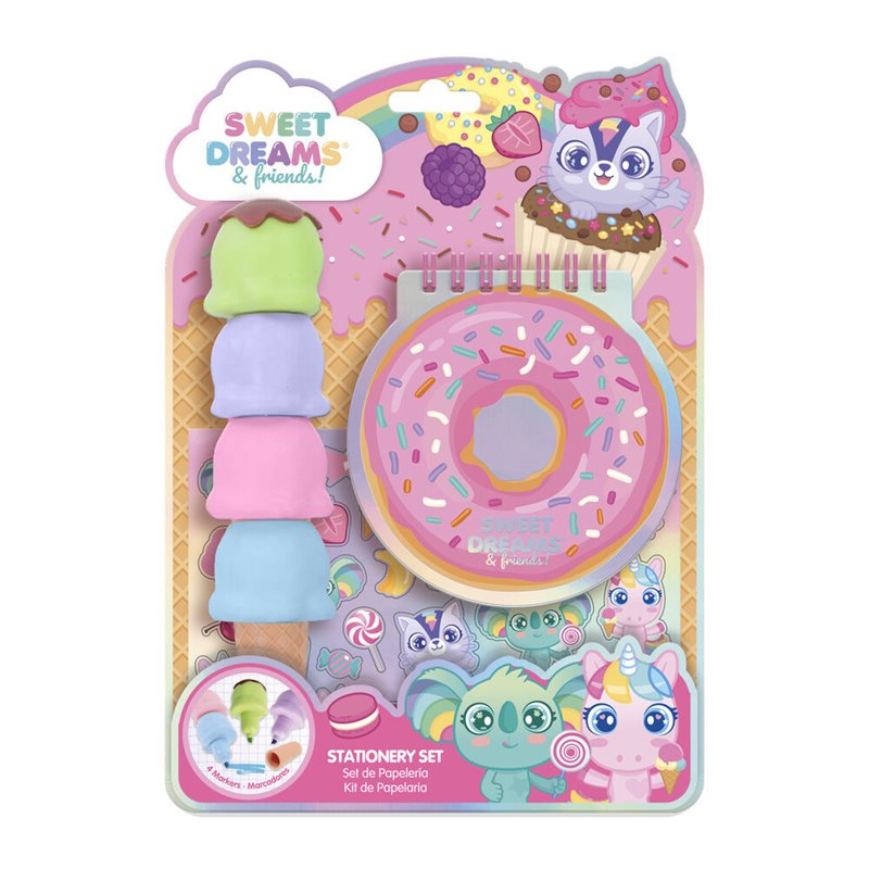 Cuaderno + boligrafo Sweet Dreams & Friends