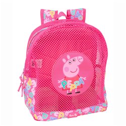 Mochila anti arena Peppa Pig 30cm