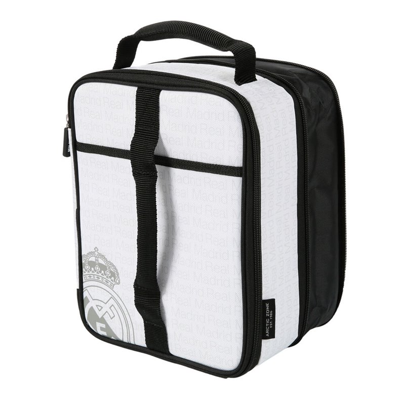 Bolsa porta alimentos termica + tupper Real Madrid