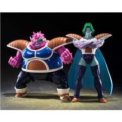 Set 2 figuras S.H. Figuarts Dodoria & Zarbon Bardock the Father of Goku Dragon Ball Z 16cm
