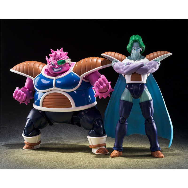 Set 2 figuras S.H. Figuarts Dodoria & Zarbon Bardock the Father of Goku Dragon Ball Z 16cm