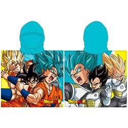 Poncho toalla Dragon Ball Z microfibra