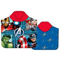 Poncho toalla Los Vengadores Avengers microfibra