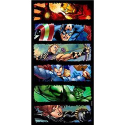 Toalla de Los Vengadores 70x140cm