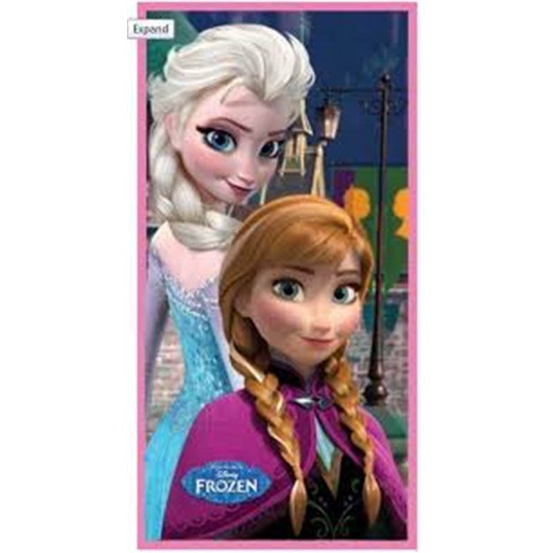 Disney Toalla Playa Frozen 140x70 Towel Beach 2015 ROSA