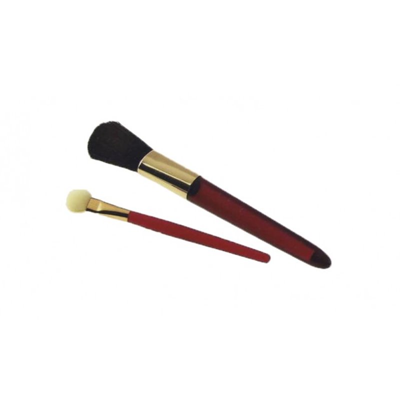 JUEGO 2 PINCELES MAQUILLAJE