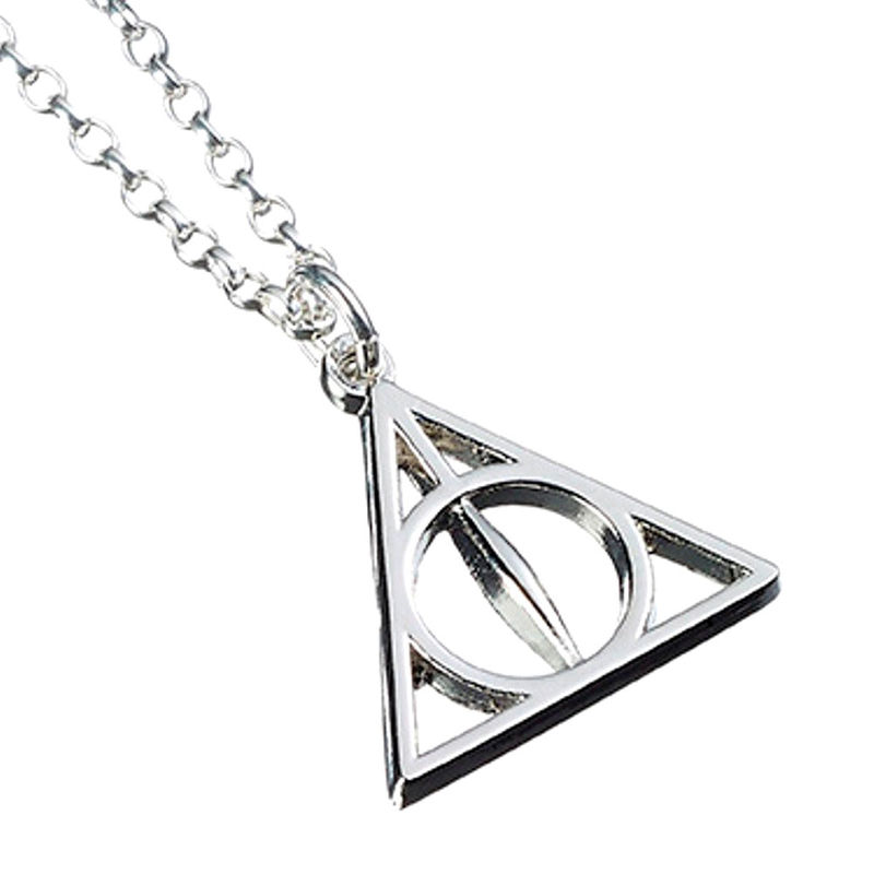Colgante Deathly Hallows Harry Potter plata