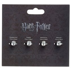 Set 4 abalorios hechizo Harry Potter surtido