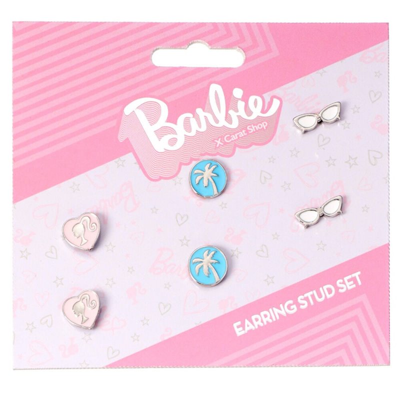 Set 3 pendientes Barbie