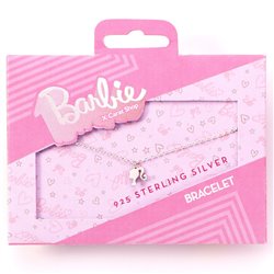 Pulsera Silhouette Barbie plata