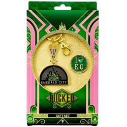 Set regalo llavero + Pin Emerald City Hot Air Balloon Wicked