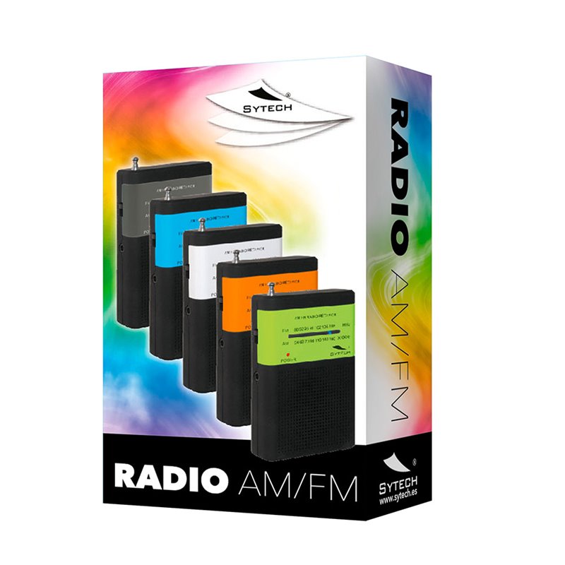 RADIO AM/FM ESTEREO DRADIO BOLSILLO SY1663