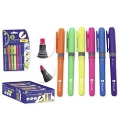 ROTULADOR MARCADOR FLUOR TRIPLE PUNTA