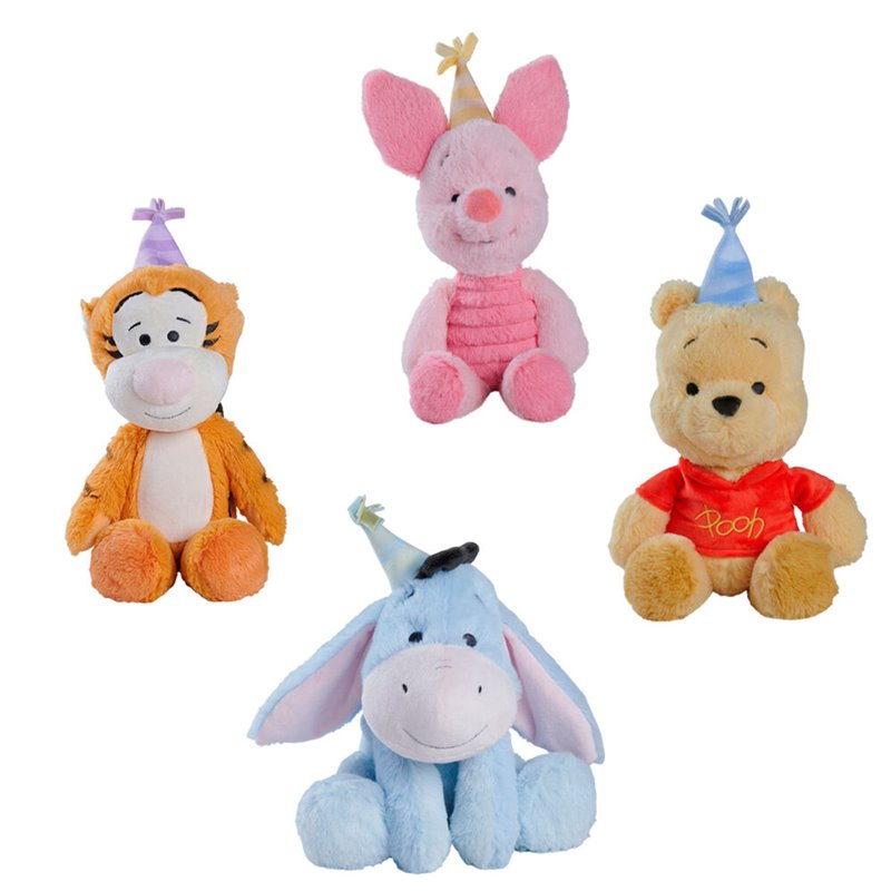 Peluche Aniversario Winnie the Pooh Disney 25cm surtido