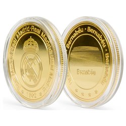 Moneda Berbabeu Dorada Real Madrid