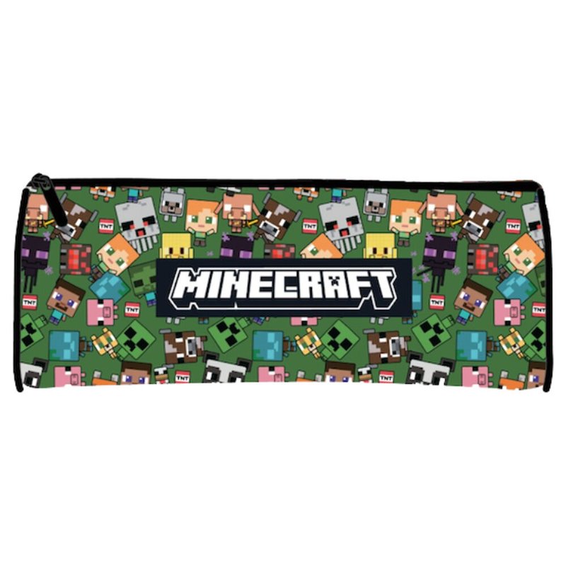 Bolsa cremallera Characters Minecraft triple