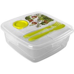 FIAMBRERA LONDON CUADRADA HEGA LIFE CON CUBIERTO Y SALSERA 1,8 L.