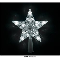 ESTRELLA PUNTA DE ARBOL LED BLANCO