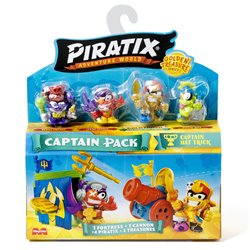 PIRATIX GOLDEN TREASURE CAPTAIN PACK
