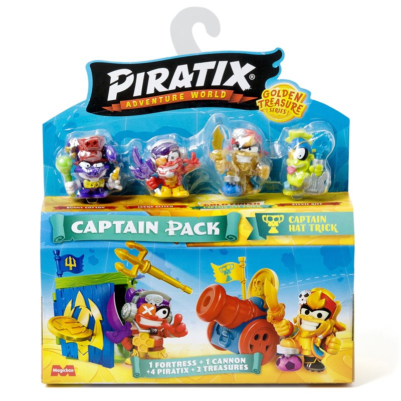 PIRATIX GOLDEN TREASURE CAPTAIN PACK