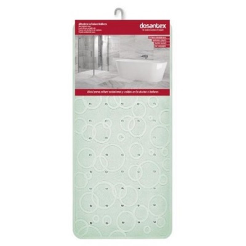 ALFOMBRA BA�ERA MALLORCA VERDE MENTA 35X76CM