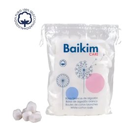 BOLAS ALGODON BLANCAS BAIKIM