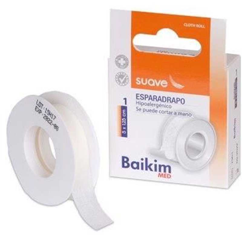 ESPARADRAPO PAPEL HIPOALERGENICO 5x1,25