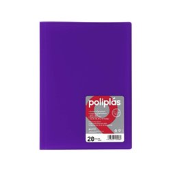 CARPETA POLIPLAS FUNDAS POLIPROPILENO FOLIO