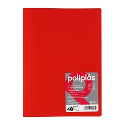 CARPETA POLIPLAS FUNDAS POLIPROPILENO FOLIO