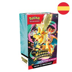 Juego de cartas Booster Bundle Heroes Ascendentes 2.5 Megaevolucion Pokemon español