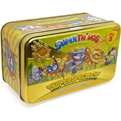 (PREPEDIDO) LATA DORADA SUPERTHINGS SUPERSPECIALS SERIE 3