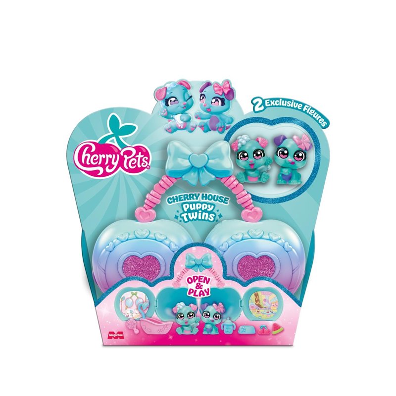 (PREPEDIDO) CHERRY PETS - CHERRY HOUSE - PUPPY TWINS