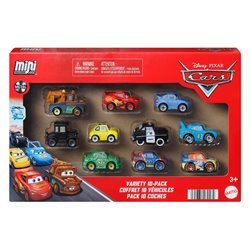 Blister 10 mini coches Cars Disney Pixar