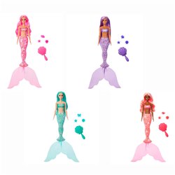 Muñeca Sirena Color Reveal Barbie surtido