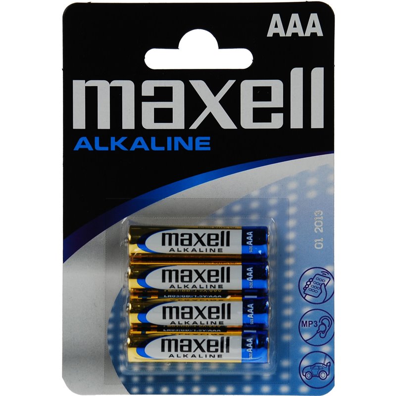 PILA ALCALINA MAXELL LR03 X4