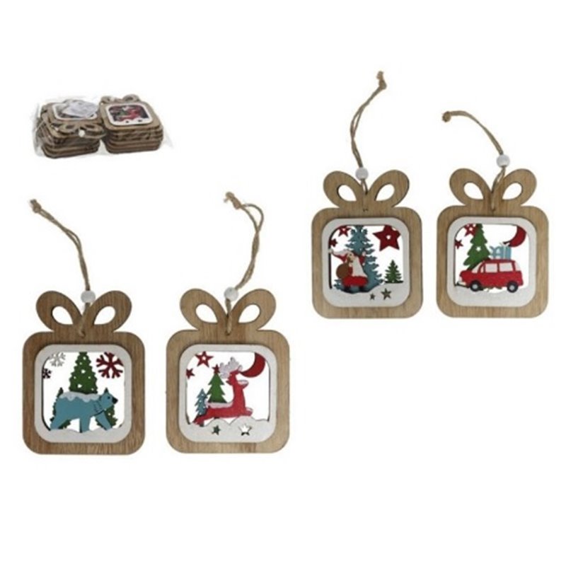 COLGANTE REGALO ESCENA 10 CM